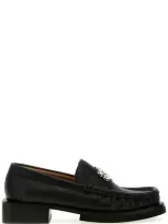 Ganni Butterfly Loafers In Black