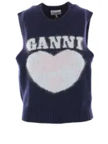 Ganni Sweaters In Brown