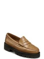 G.h.bass Whitney Weejuns® Brogue Penny Loafer In Tan