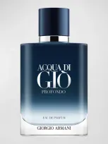 Giorgio Armani Acqua Di Giò Profondo Eau De Parfum, 3.4 Oz. In White