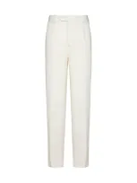 Giorgio Armani Pants In Brilliant White