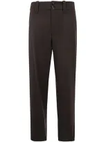 Giorgio Armani Regular Pants Clothing In Brown