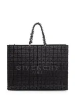 Givenchy Medium G Tote Bag With Chain In Black