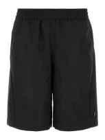 Givenchy 4g Detailed Bermuda Shorts In Black