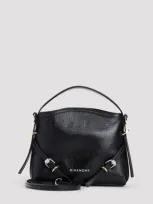 Givenchy Voyou Nano Shoulder Bags In Black