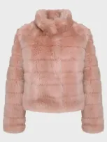 Gorski Reversible Merinillo Lamb Shearling Jacket In Blush