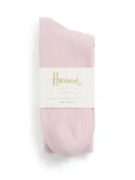 Harrods Cashmere Socks In Pink