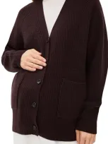 Hatch The Cashmere Marlow Cardigan Expresso