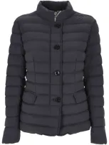 Herno Foldable Down Jacket In Blue