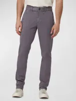 Hudson Men's Classic Slim-straight Chino Pants In Metal