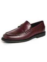 Hugo Boss Joray Loafers Dark Red