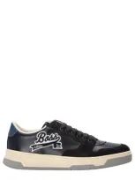 Hugo Boss Sneakers In Dark Blue