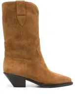 Isabel Marant 50mm Dahope Cowboy Boots In Brown