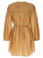 Isabel Marant Étoile 'adeliani' Dress In Beige