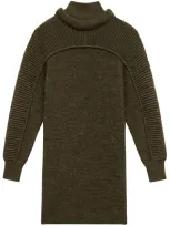 Isabel Marant Hilde Knitted Minidress In Brown