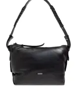 Isabel Marant Leyden Zipped Shoulder Bag In Black