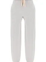 Jil Sander Sustainable Cotton Compact Terry Track Pants In Dune