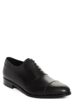 Jm Weston West Cap Toe Derby In Black