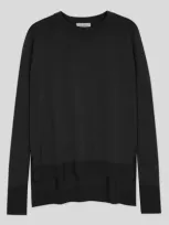 John Smedley Jersey In Black