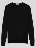 John Smedley Jersey In Black