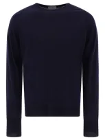 John Smedley Marcus Knitwear In Blue