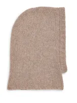 Johnstons Of Elgin Cashmere Balaclava In Brown