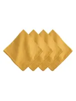 Juliska Berry Trim Blush Napkin, Set Of 4 In Saffron