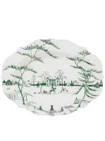 Juliska Country Estate Winter Frolic 18 Platter In Evergreen