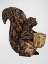 Juliska Devon Will Squirrel Vase In Willow