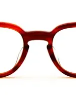 Julius Tart Optical Bryan 48x24 - Demi Amber Rx Glasses In Red