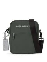 Karl Lagerfeld K/pass Cross Body Bag In Grey