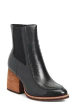 Kork-ease ® Cantley Bootie In Black Leather