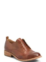 Kork-ease ® Rori Cap Toe Derby In Tan Leather