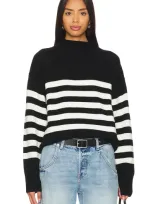 Kule The Lucca Sweater In Blackcream