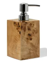 Ladorada Burl Veneer Soap Dispenser