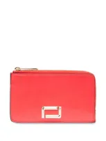 Lancel Angele Wallet In Red