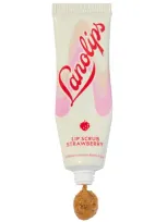 Lanolips Lip Scrub Strawberry 10g In White