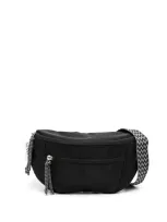 Lanvin Small Curb Bum Bag In Black