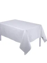 Le Jacquard Français Anneaux Tablecloth In White