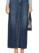 Levi's Ankle Column Skirt In Blue