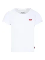 Levi's Kids' Logo-appliqué T-shirt In White