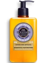 L'occitane Shea Lavender Hands And Body Liquid Soap 500ml In White