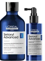 L'oreal Professionnel Serié Expert Scalp Advanced Shampoo And Hair Thinning Serum Duo In White