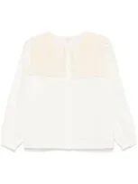 Louise Misha Cotton Blouse In Beige