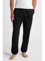 Lunya Silksweats™ Reversible Lounge Joggers In Immersed Black