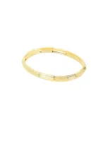 Luv Aj Remy Hinge Bracelet In Gold