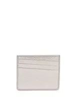 Maison Margiela Small Leather Goods In Silver