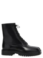 Maison Margiela Tabi Ankle Boots In Black