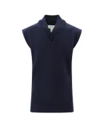 Maison Margiela Vest In Blue