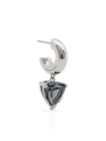 Maria Black Omotesando Ramune Hoop Earring In Silver